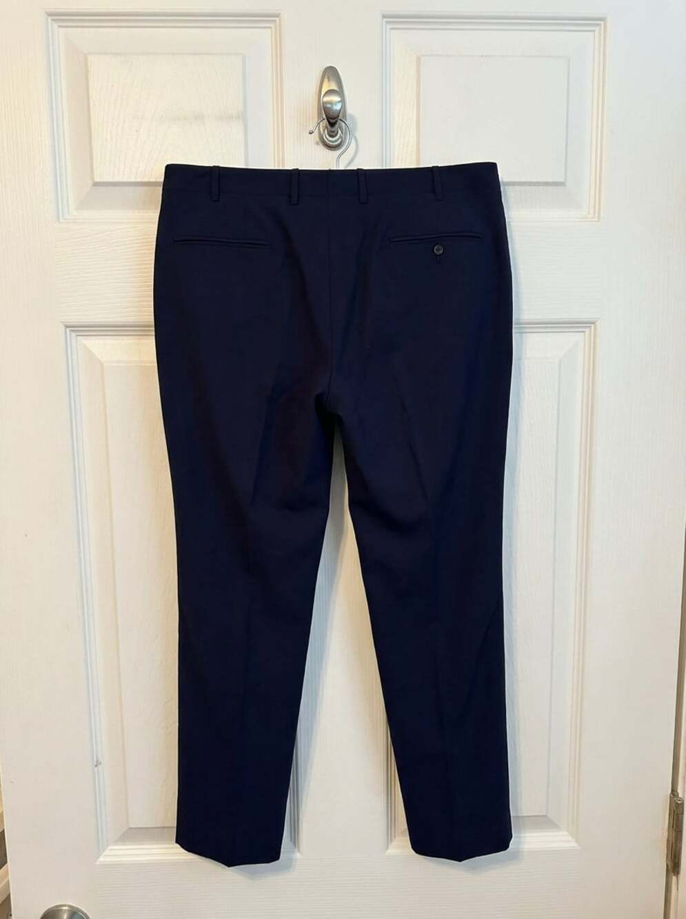 Emporio Armani Virgin Wool Mohair Blend Dress Trousers Size 52